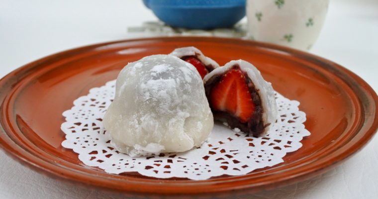 Strawberry Daifuku mochi